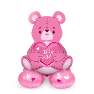 It's A Girl Nalle Foliopallo