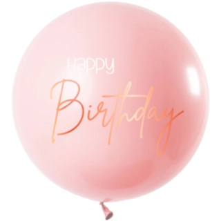 Lush Blush Happy Birthday jätti-ilmapallo