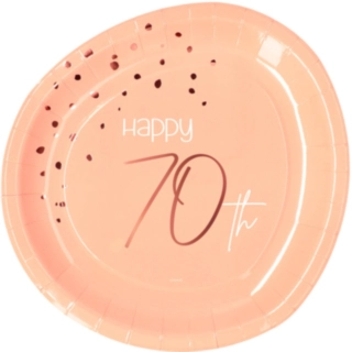 Lush Blush Happy 70th -pahvilautaset