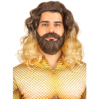 Aquaman® Peruukki & Parta