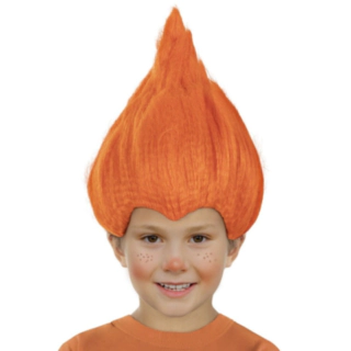 Trolls® Lasten Peruukki Oranssi