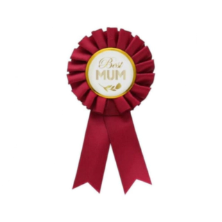 Best Mum Palkintoruusuke Punainen