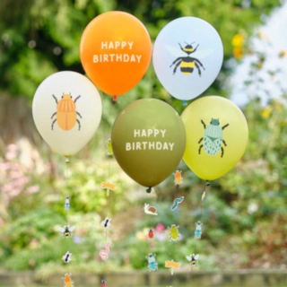 Ötökät Happy Birthday Ilmapallokimppu