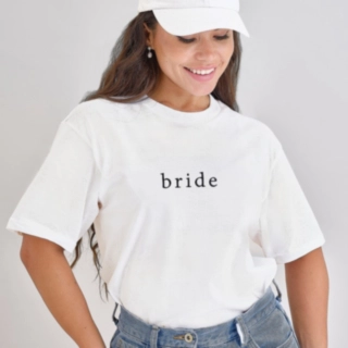 Bride T-Paita Valkoinen