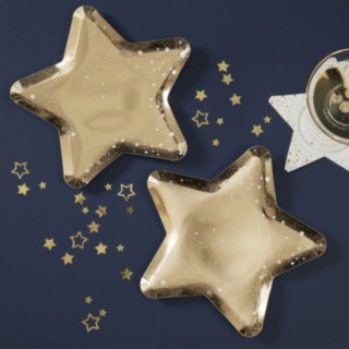 Glitter Tähtilautaset