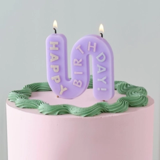 Happy Birthday Kakkukynttilä Liila