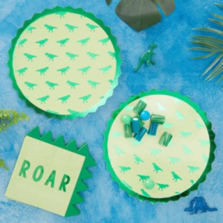 Roar Dinosaurus-lautaset