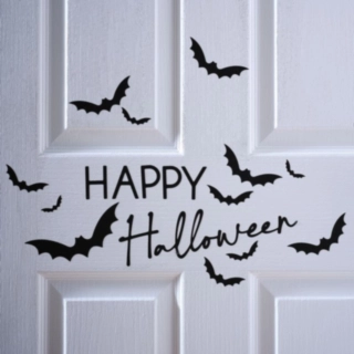 Lepakko Halloween Tarrat