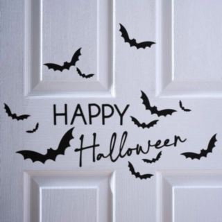 Lepakko Halloween Tarrat