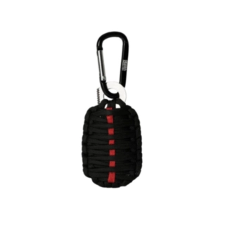 Paracord Selviytymisgranaatti Musta