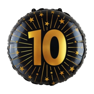 10-Vuotis Golden Celebrations Folioilmapallo