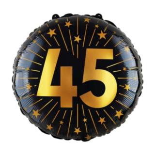 45-Vuotis Golden Celebrations Folioilmapallo