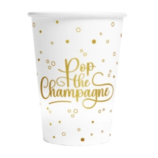 Pop the Champagne Kertakäyttömukit