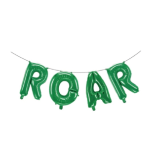 ROAR Dinosaur Folioilmapallo Vihreä
