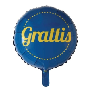 Pyöreä Grattis Foliopallo