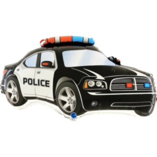 Poliisiauto Foliopallo Musta