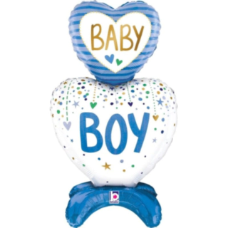 Baby Boy Sydän Foliopallo