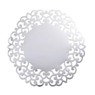 Lasercut Pöytätabletit Hopea