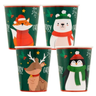 Santa's Friends Pahvimukit