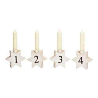 Adventtikynttilöiden Jalat Tähti