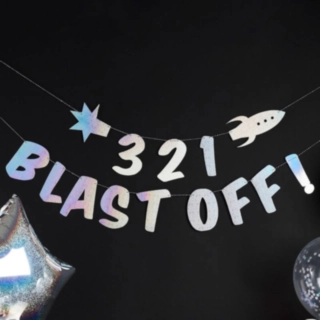 Blast Off Space Koristenauha