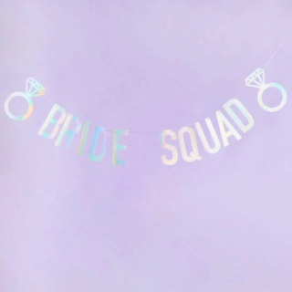 Bride Squad Kirjainnauha