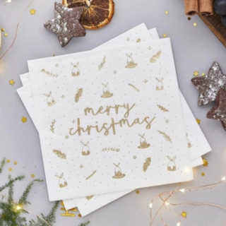 Merry Christmas -lautasliinat