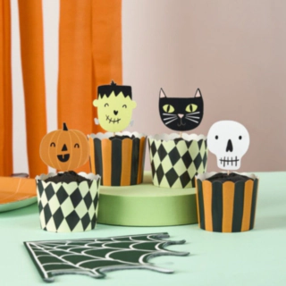 Karmivat Hahmot Cupcake Setti