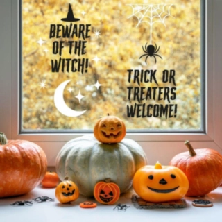 Trick Or Treat Ikkunatarrat