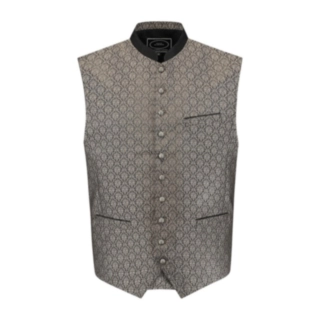 Tirolilaisliivi Jacquard Harmaa