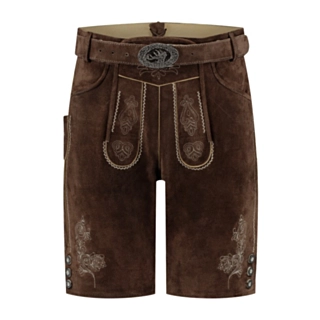 Lederhosen Nahkaa Ruskea