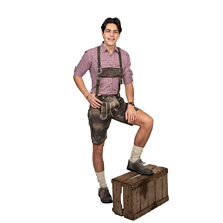 Lederhosen Lyhyt Retro
