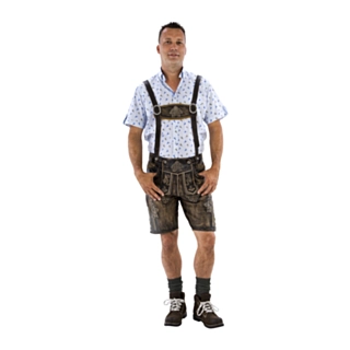 Lederhosen Antiikinruskea
