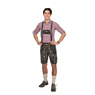 Lederhosen Antrasiitin Harmaa