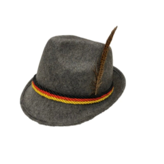 Saksalainen Alppihattu Harmaa