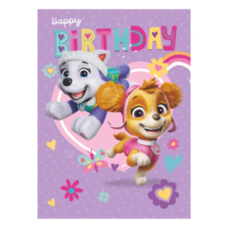 Happy Birthday Paw Patrol® -Kortti