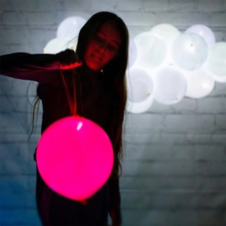 Illooms LED Mini Punch Ilmapallot Mix