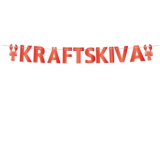 Kräftskiva Kirjainnauha