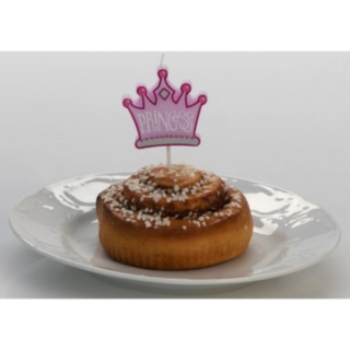 Prinsessakruunu Kakkukynttilä