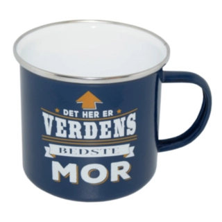 Verdens Bedste Mor Retro Emalimuki