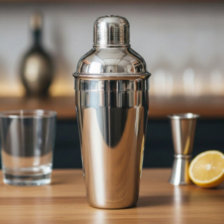 Deluxe Cocktailsekoitin Hopea
