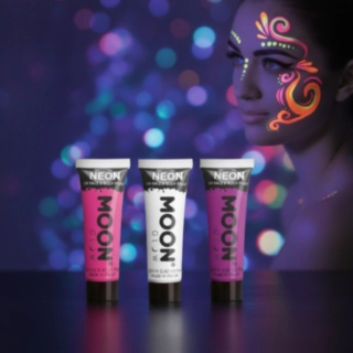 Kasvomaali Intense Neon UV Meikkisetti