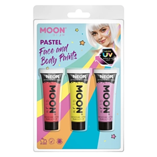 Kasvomaalit UV Pastelli Unicorn Meikkisetti