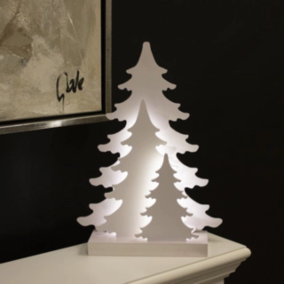 3D LED Joulusiluetti Joulukuuset