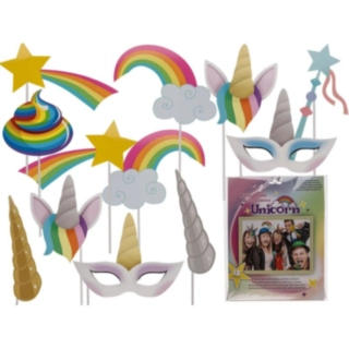 Pride Unicorn Selfie-propsit