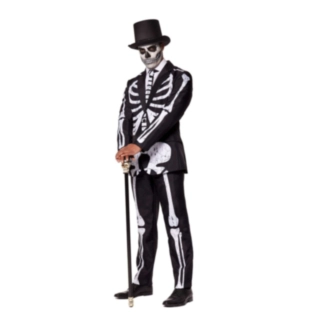 Suitmeister® Skeleton Grunge Puku