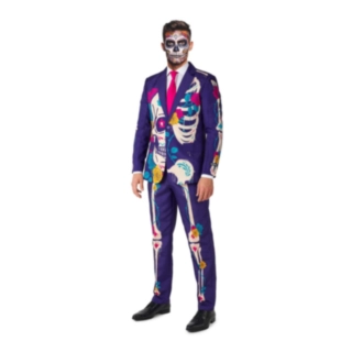 Suitmeister® Purple Sugar Skull Puku