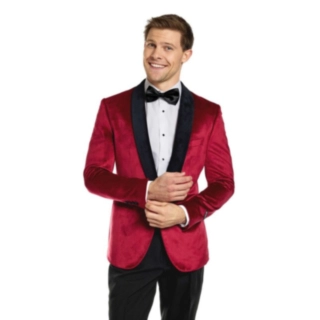 Opposuits® Dinner Jacket Bleiseri Viininpunainen
