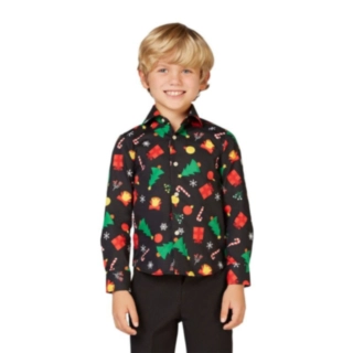 Opposuits® Christmas Icons Black Lasten Paita