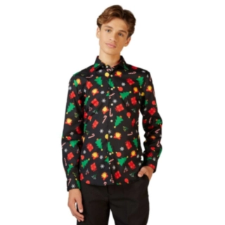 Opposuits® Christmas Icons Black Nuorten Paita